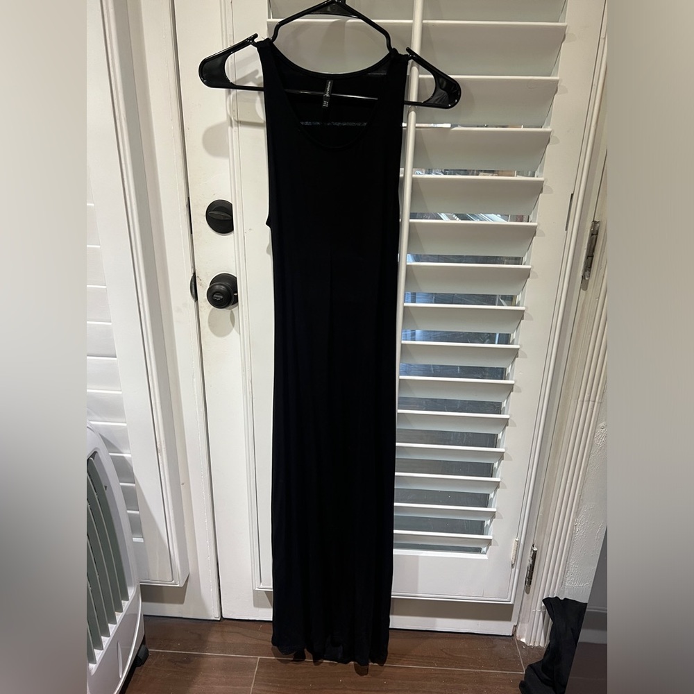 Backless Black Dress